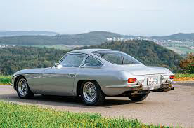 Lamborghini 350 GT rear three-quarter view