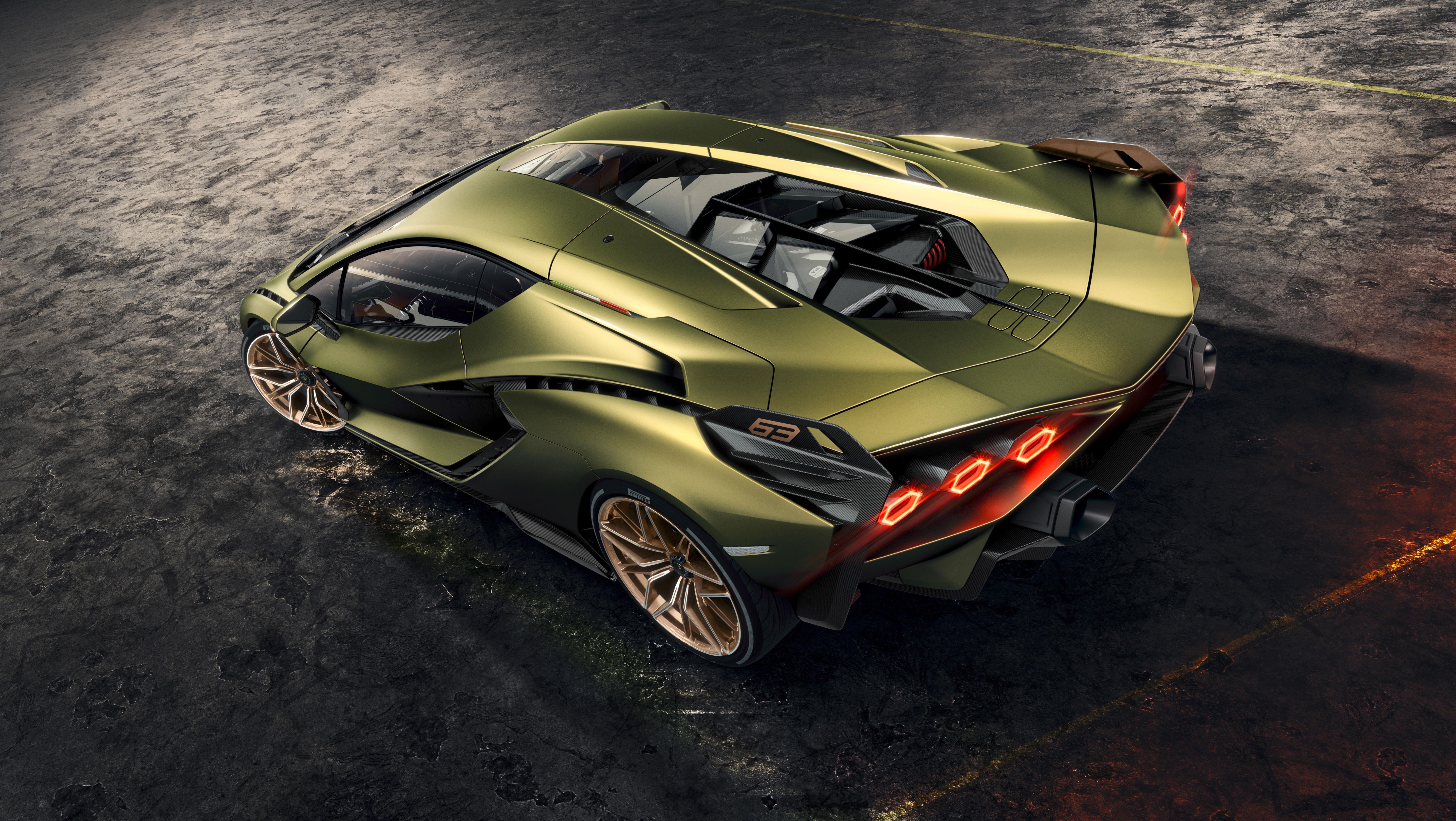 Lamborghini Sián FKP 37 hybrid technology