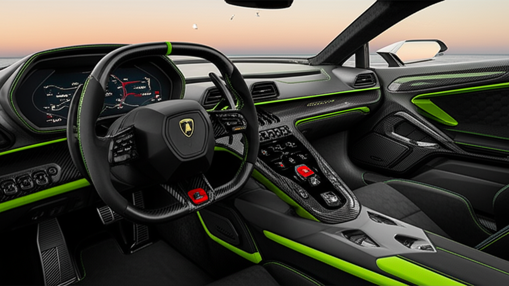 Lamborghini Temerario interior