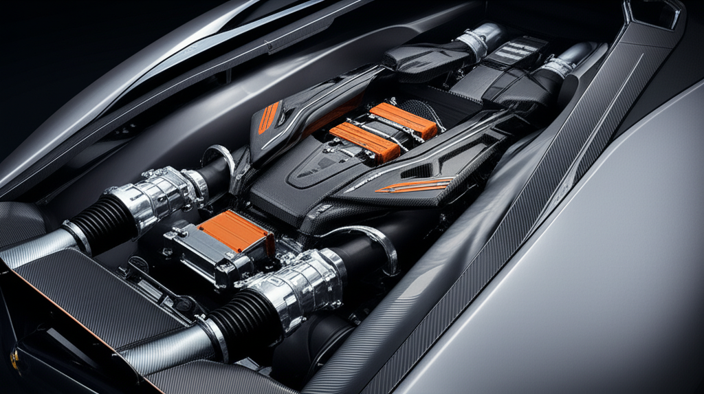 Lamborghini Temerario hybrid powertrain